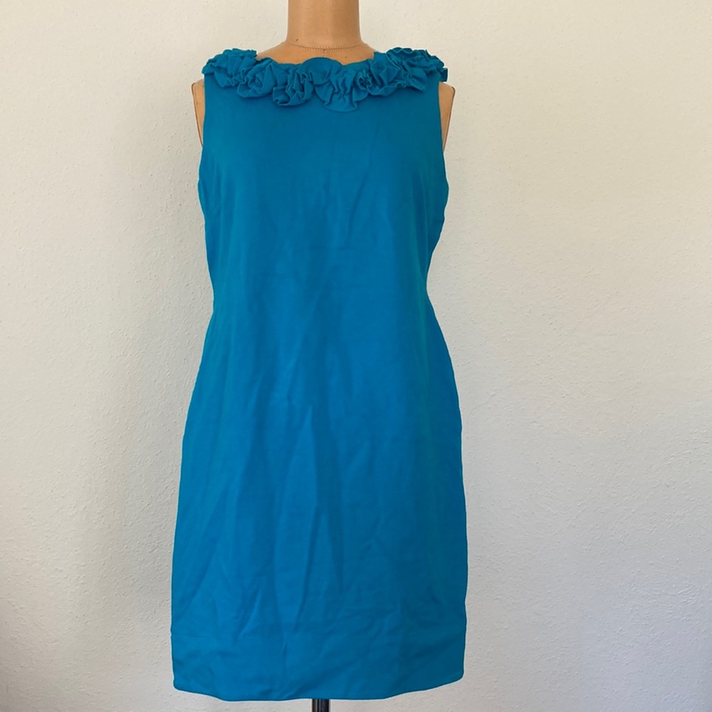 Gabby Skye deep turquoise stretchy dress size 8